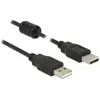 Delock - Câble USB - USB (M) pour USB (M) - USB 2.0 - 50 cm - noir