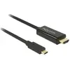 85290 - 1 m - usb c - hdmi - Mâle - Mâle - Or - Delock