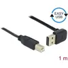 Delock Easy - Câble USB - USB (M) reversible pour USB type B (M) - USB...