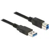 Delock USB-A - USB-B (1.50 m, USB 3.0), Câble USB