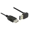 Delock Easy - Rallonge de câble USB - USB (M) incliné vers le haut/bas...