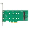 Delock PCIe x1 > 2 x M.2 clé B, Contrôleur mémoire
