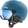 uvex Wanted Visor Casque de ski unisexe Bleu pierre mat 54-58 cm