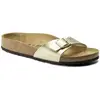 Birkenstock Madrid BF Gold Narrow Dames Slippers - Gold - Maat 38