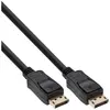 InLine Premium DisplayPort kabel - versie 1.2 (4K 60Hz) / zwart - 1,5 meter