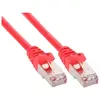 InLine cordon de raccordement - 30 cm - rouge