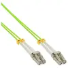 InLine LC Duplex Optical Fiber Patch kabel - Multi Mode OM5 - groen / LSZH - 7 meter