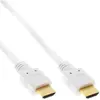 InLine 24137 Câble HDMI, Blanc