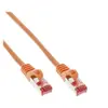Intos Electronic Ag InLine cordon de raccordement - 1 m - orange