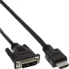 InLine câble vidéo/audio - HDMI / DVI - 3 m