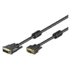 Goobay 93260 Câble DVI-I/VGA Full HD plaqué or Longueur 2 m