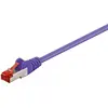 goobay câble de réseau - 2 m - violet
