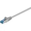 Goobay 93680 CAT 6a Câble de Liaison, S/FTP (PiMF), Gris, 1m Longueur