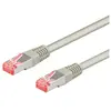 Wentronic Cat6a-050 - 0.5m - 0,5 m - RJ-45 - RJ-45 - Gris (93659) - Goobay