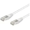 Wentronic electronic components handels goobay câble de réseau - 1 m - blanc