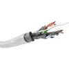 Wentronic Electronic Components Handels goobay câble en vrac - 100 m - blanc
