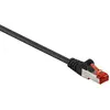 SANS Câble Ethernet CAT6 - WENTRONIC - 95584 - 1.5m - Noir - SFTP, PiMF