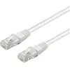 goobay câble de réseau - 1.5 m - blanc