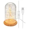 goobay 60340 Cloche en verre avec micro-chaîne lumineuse LED/lampe déc...