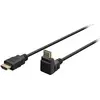 Goobay HDMI kabel - 90° haaks naar boven - HDMI 2.0 (4K 60Hz + HDR) / zwart - 5 meter
