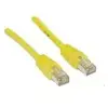 Wentronic Electronic Components Handels goobay câble de réseau - 2 m - jaune