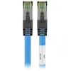 Goobay - Wentronic 45662 - 5 m - Cat8.1 - s/ftp (s-stp) - 8 x RJ-45 - 8 x RJ-45 - Bleu