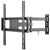 Goobay Fullmotion de base (Mur, 55", 35 kg), Support mural TV, Noir