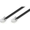 Wentronic electronic components handels Goobay câble de téléphone - 6 m