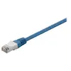 Goobay 73074 Câble patch CAT 5e F/UTP Bleu
