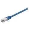 Goobay 73123 CAT 5e Patchcable, F/UTP, Bleu, 2m Longueur