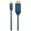 Clicktronic câble Mini DisplayPort / DisplayPort - 1 m