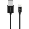 goobay - Câble Lightning - Lightning mâle pour USB mâle - 2 m - noir