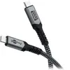Goobay Câble Textile USB4 Type C (M/M) - Power Delivery - 1 m