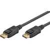 Goobay 74762 DisplayPort kabel 3 m Zwart