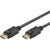 Goobay 74752 DisplayPort kabel 2 m Zwart