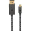 Goobay Câble Textile USB-C / DisplayPort 1,4 (M/M) - 1 m