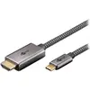 Goobay Câble Textile USB-C / HDMI (M/M) - 3 m