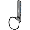 Goobay Hub Slim USB-C vers 1 port USB-C 3.0 + 3 ports USB-A 3.0