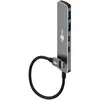 Goobay Hub Slim USB-C vers 2 ports USB-C 3.0 + 2 ports USB-A 3.0