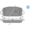 MEYLE Plaquettes de frein X4 pour JEEP: Compass (Ref: 025 228 4418)