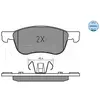 MEYLE Plaquettes de frein X4 pour FORD: Fiesta (Ref: 025 227 4816)