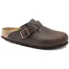 Sandales Homme Birkenstock Boston en cuir huilé - Marron