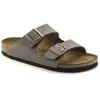 Birkenstock Claquettes Birkenstock Arizona Nubuck Stone 0151211 - 47