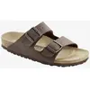 Birkenstock Sandales Arizona Birko-Flor en nubuck unisexe pour adulte, marron, 9.5 UK