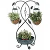 Harms - Support pour plante pot de fleur solaire lampe d'extérieur déc...