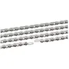 Chaîne Connex Wipperman 908 9V - Compatible 9 vitesses - Plaqué Nickel