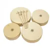 Rohema Set De 4 Toms En Bois Avec 4 Baguettes- Éveil Musical
