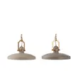 Deko Light Cygni 342101 Hanglamp LED, Halogeen E27 25 W Grijs