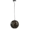 Deko-Light Asterope Round 400 - Hanglamp Metaal - Rond - Mat Zwart - M...