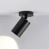Deko Light 348252 Can Tilt rund, 1x 7,5 W GU10, Schwarz Plafondopbouwa...
